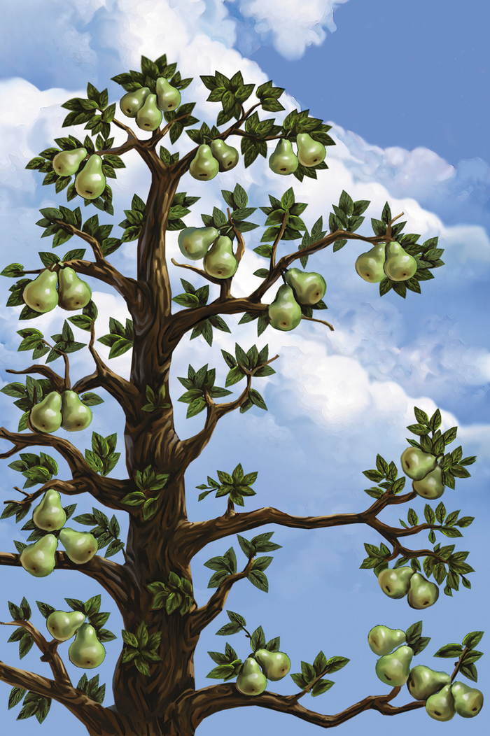 Фон из мультсериала «Вовка»