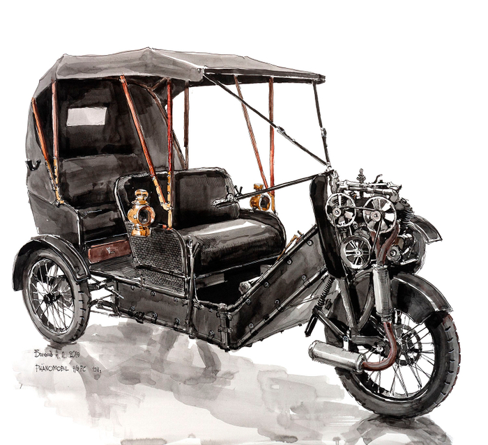 Трицикл Phanomobil 4/9 PS