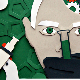 Новогодний проект для корпорации P-farm