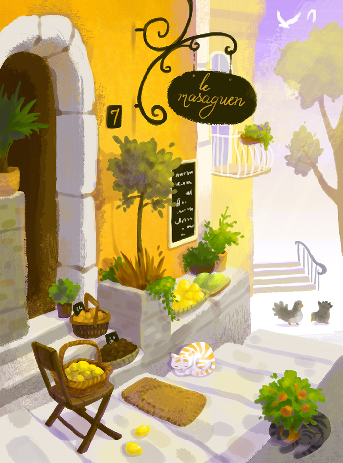 Прованс. Моб.игра Art puzzle