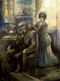 Каренин и Лидия Ивановна.