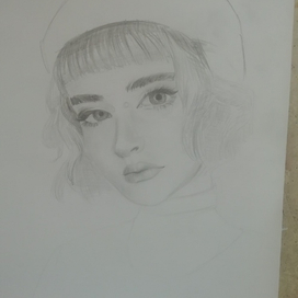 портрет девушки