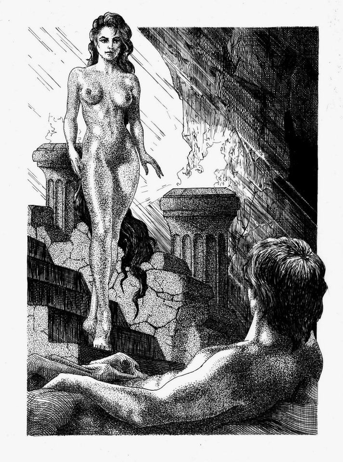 Нагая Деркето