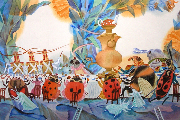 К.Чуковский. Муха-цокотуха. Вариант.