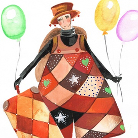 Эскиз костюма к спектаклю "Теремок"3