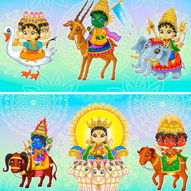 Индийские Боги-малыши 2