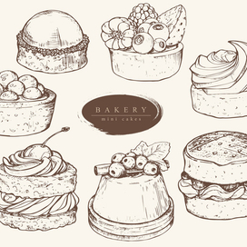 Мини пирожное