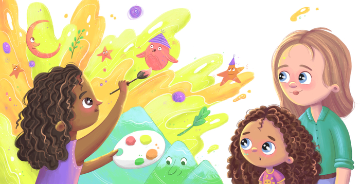 Юная художница 