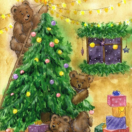 три медведя