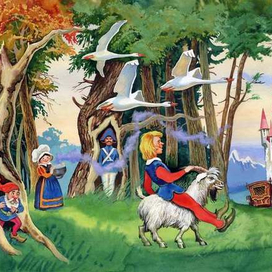 Форзац "Сказки народов мира"