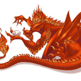 Огненный дракон и овца