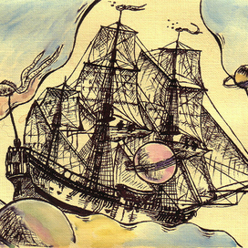 Межгалактическая пиратская шхуна