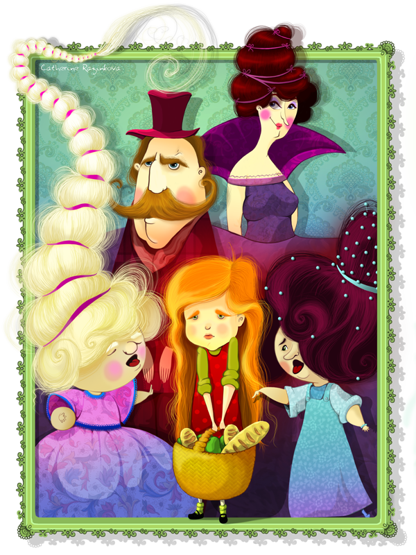 Иллюстрация к сказке "Золушка"