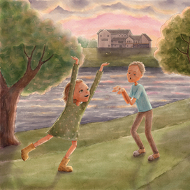 Иллюстрация к книге "Brambles and Beyond"