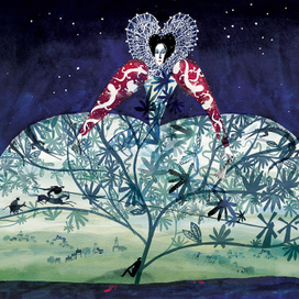 Испания и Латинская Америка. Иллюстрация для литературного календаря