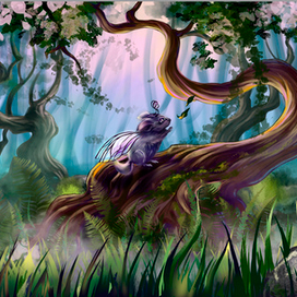 Вечсенний лес