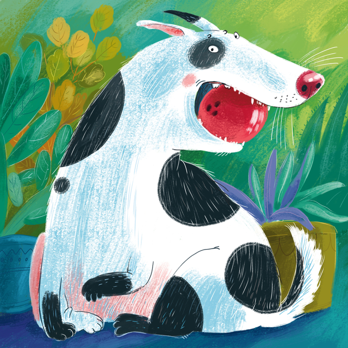 Степа и мяч для боулинга