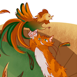 Иллюстрация к книге "Кот-ворюга"