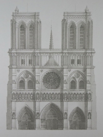 отмывка Notre Dame de Paris