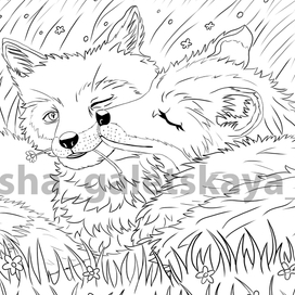 Раскраски "О любви"