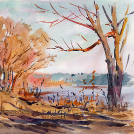 Акварельные этюды