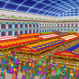 Ярмарка меда 2013 Гостиный двор