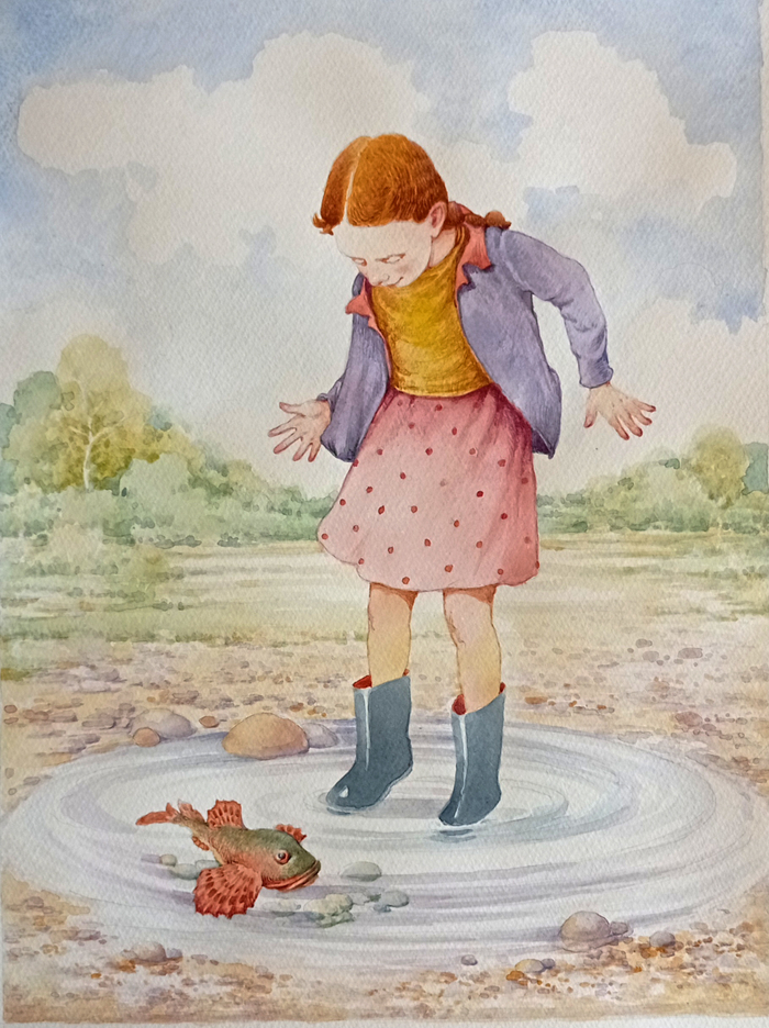 Девочка и рыба