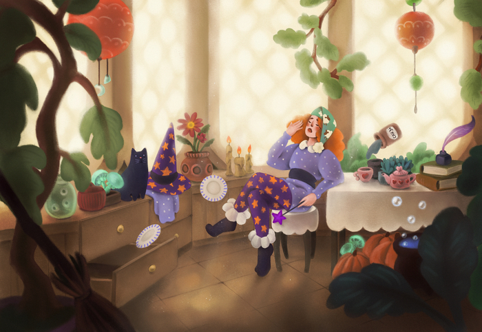 Сонная ведьма