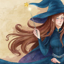 Иллюстрация к сказке "Волшебный сон" 6