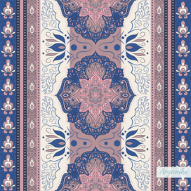 Этнический орнамент для текстиля