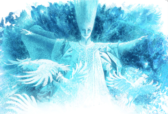 Иллюстрация к Снежной Королеве