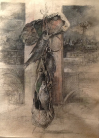 Рыба в лаптях