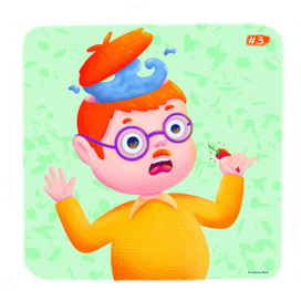 Перчик такой острый,что аж «котёл» закипел