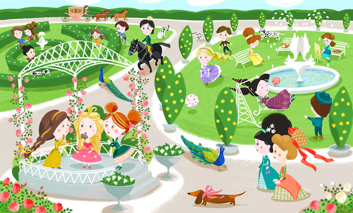 В гостях у принцессы