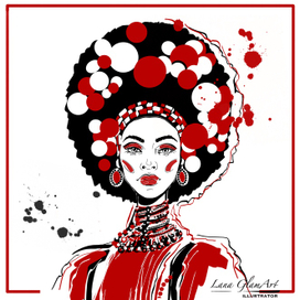 Fashion иллюстрация 