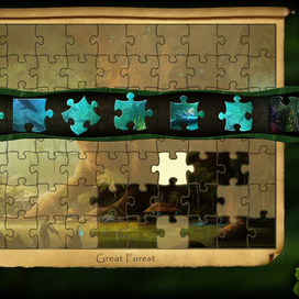 Amazing puzzles game screen