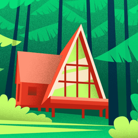 Векторные иллюстрации для открыток