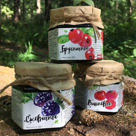 Этикетка для варенья