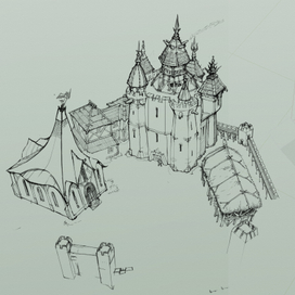 Скетчи архитектуры