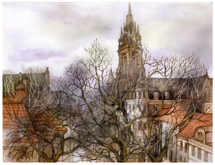 Вид из окна