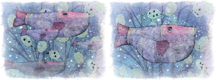 "Месяц сонных рыб". Заставки.