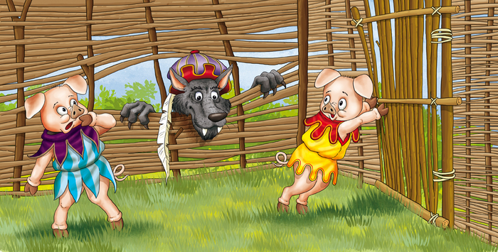 3 поросёнка