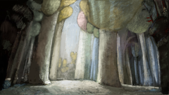 Набросок-лес