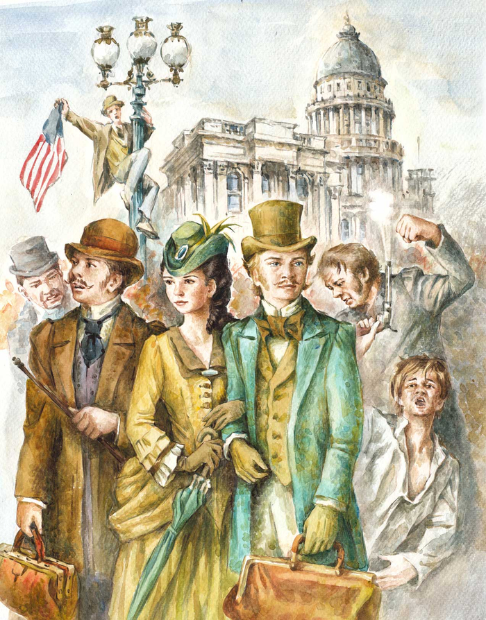 Англичане в Сан-Франциско) Вокруг света за 80 дней.