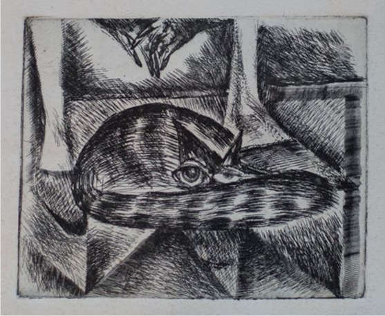 Ночные раздумья с котом в ногах