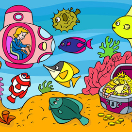 Клад на морском дне