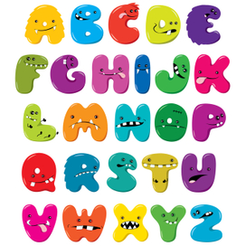 Буквы-монстрики