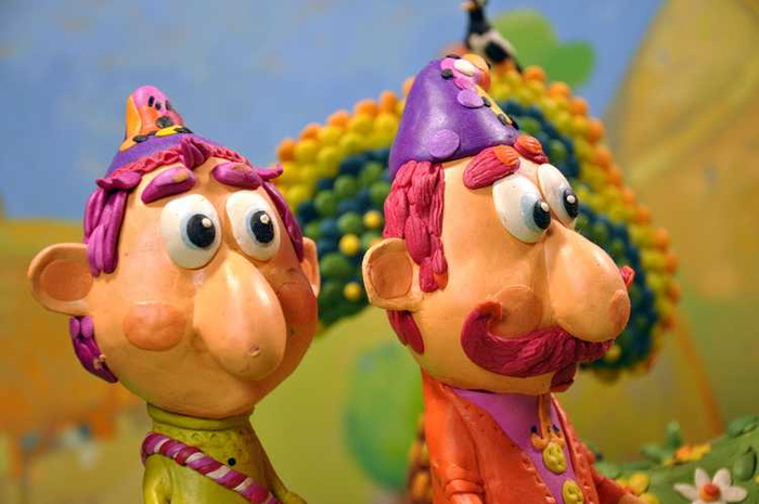 Герои армянских сказок, сделанные из пластилина