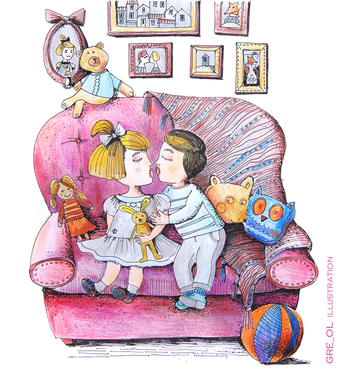 Иллюстрация для "Мамин Папин журнал"