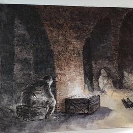 иллюстрация к произведению Б. Василева "В списках не значился"